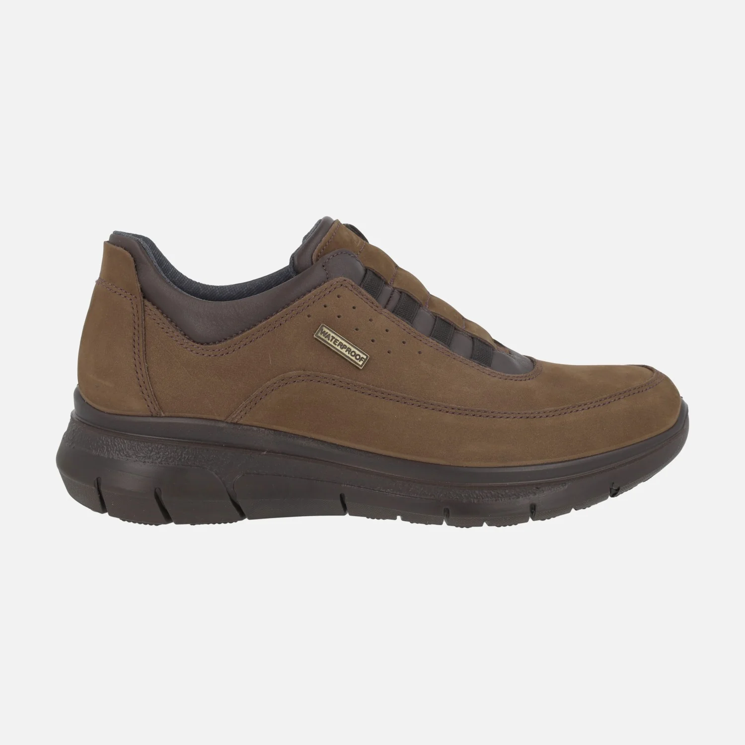 Zapatos deportivos Waterproof para hombre en piel nobuck