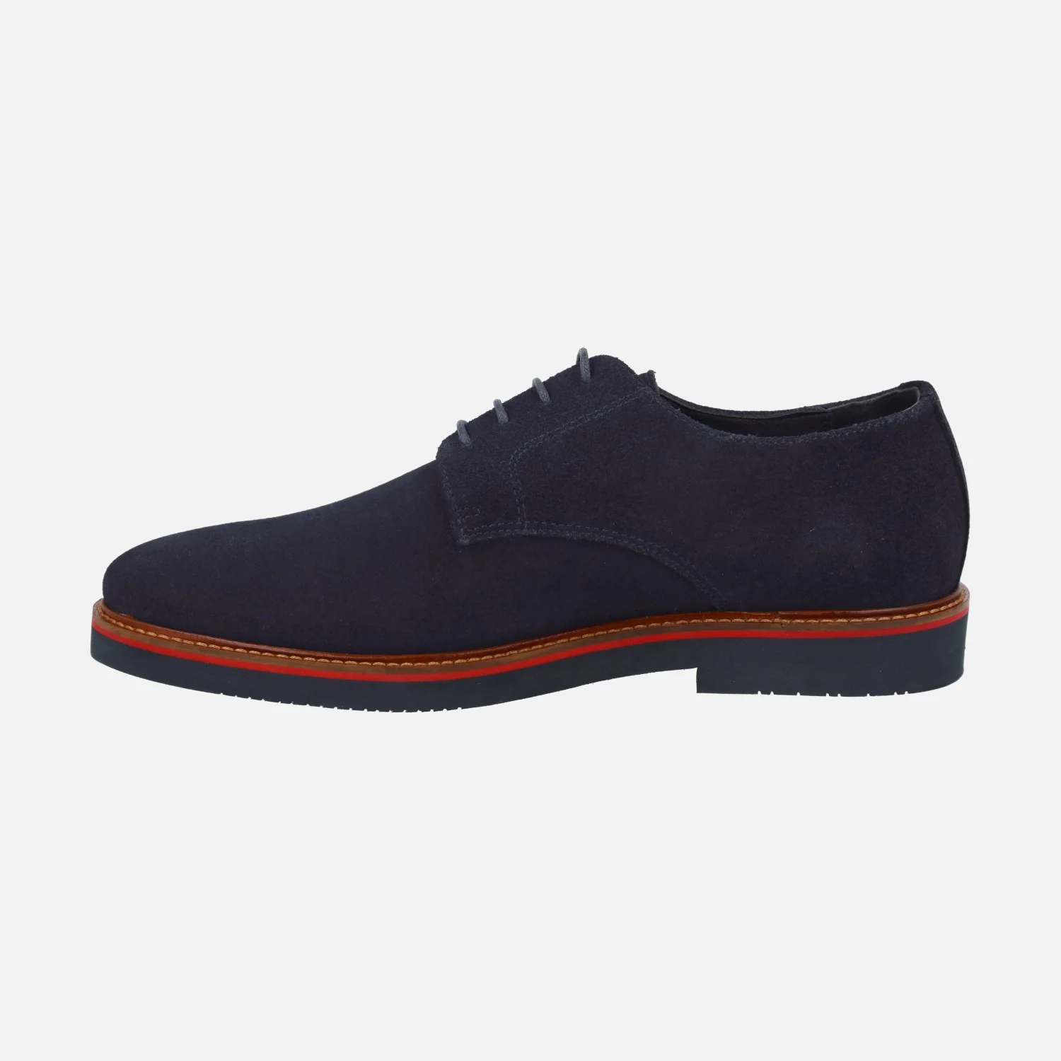 Zapatos estilo blucher para hombre en piel serraje - Image 4