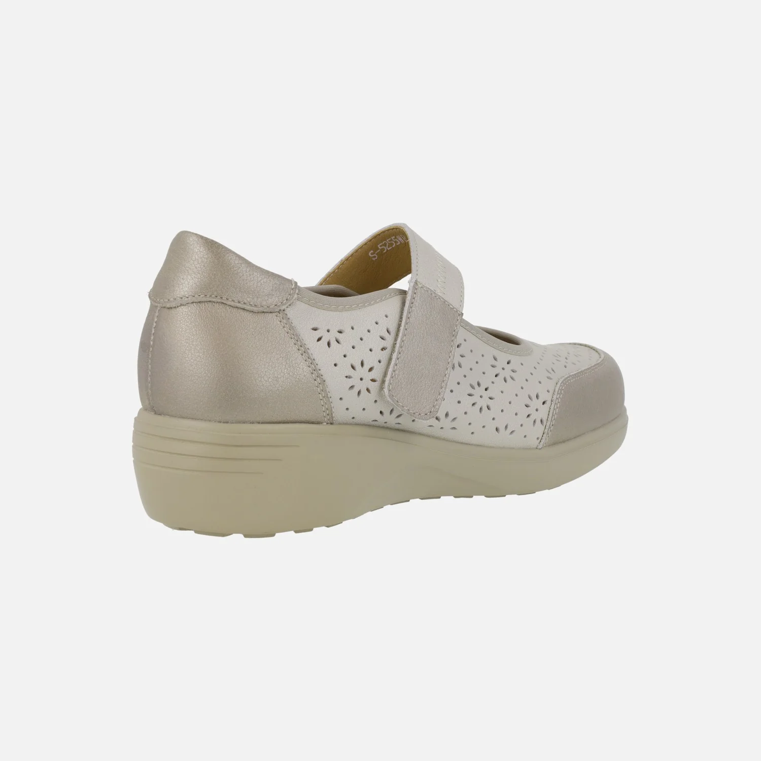 Zapatos estilo mercedes Ancho especial con cierre de velcro - Image 4