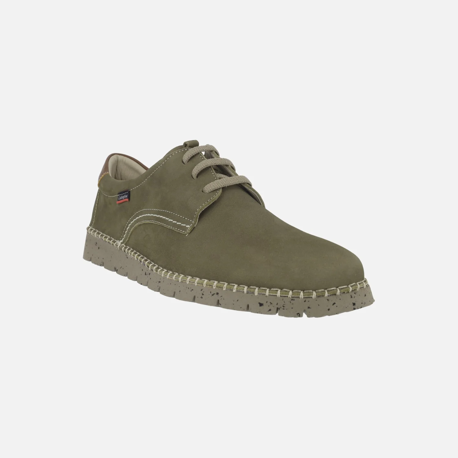 Zapatos Extralight para hombre en nobuck con cordones elásticos Terramar - Image 15
