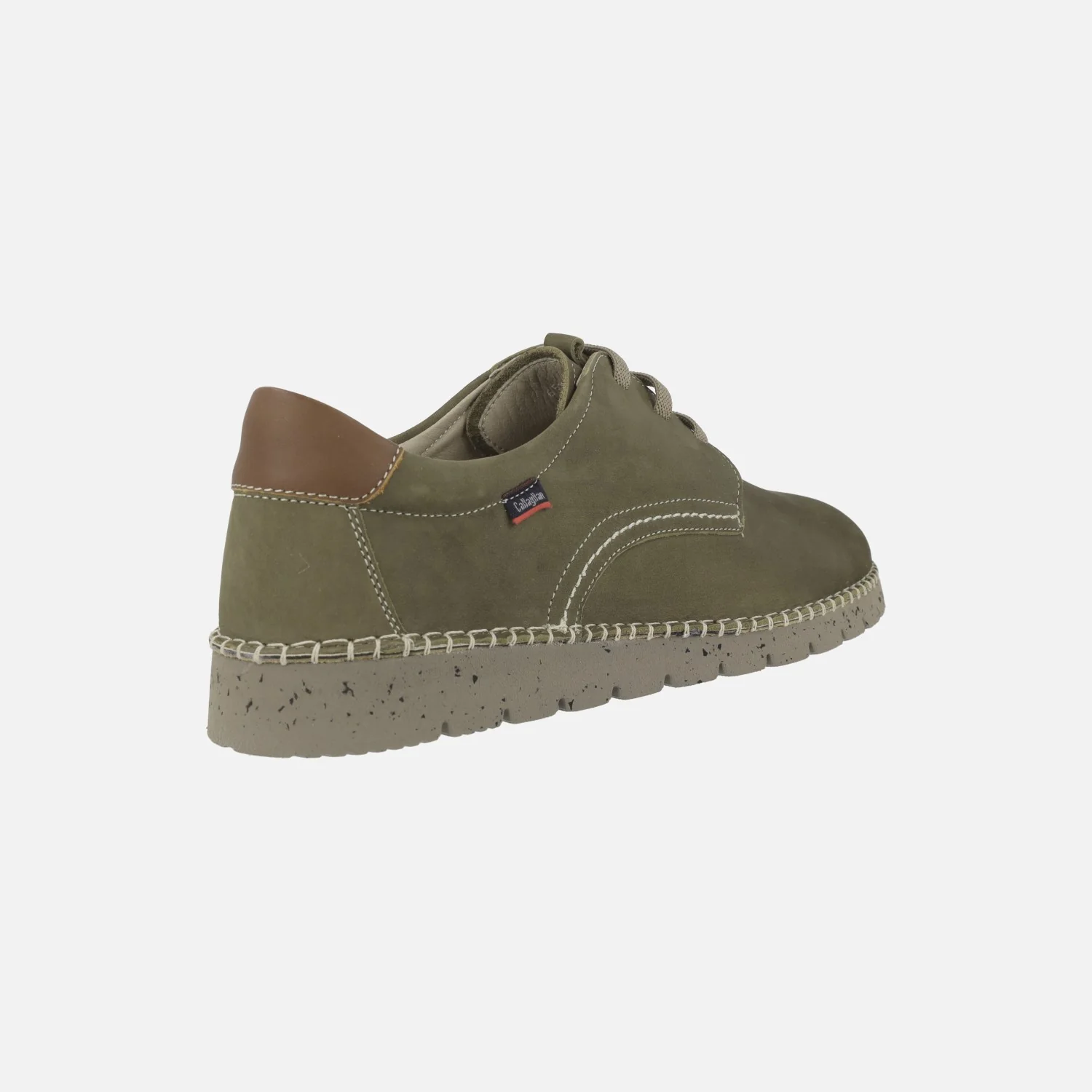 Zapatos Extralight para hombre en nobuck con cordones elásticos Terramar - Image 17