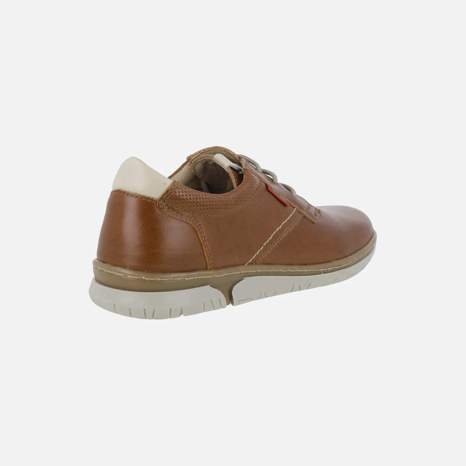 Zapatos marrones de piel con cordones estilo casual - Image 4