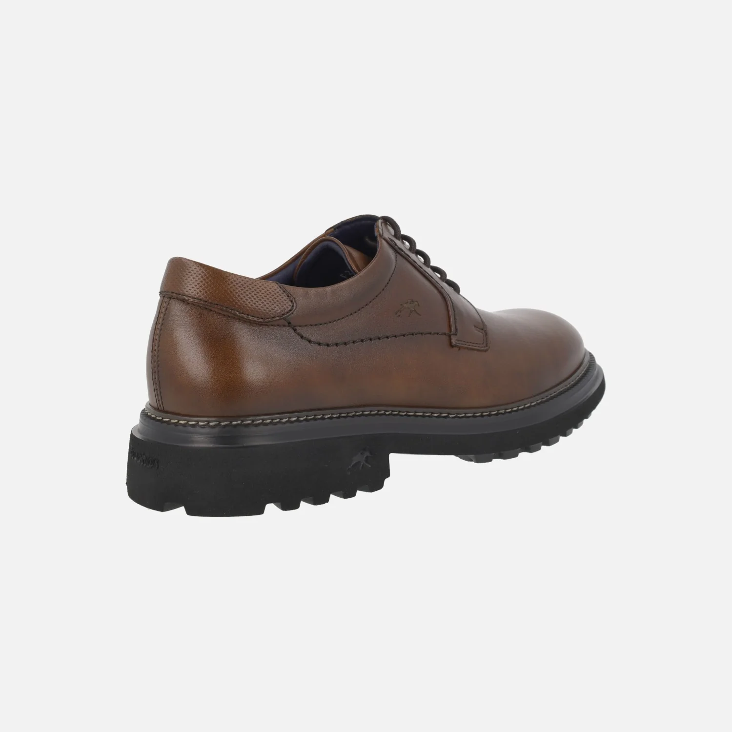 Zapatos marrones de piel Lincon con suela Extra light - Image 3
