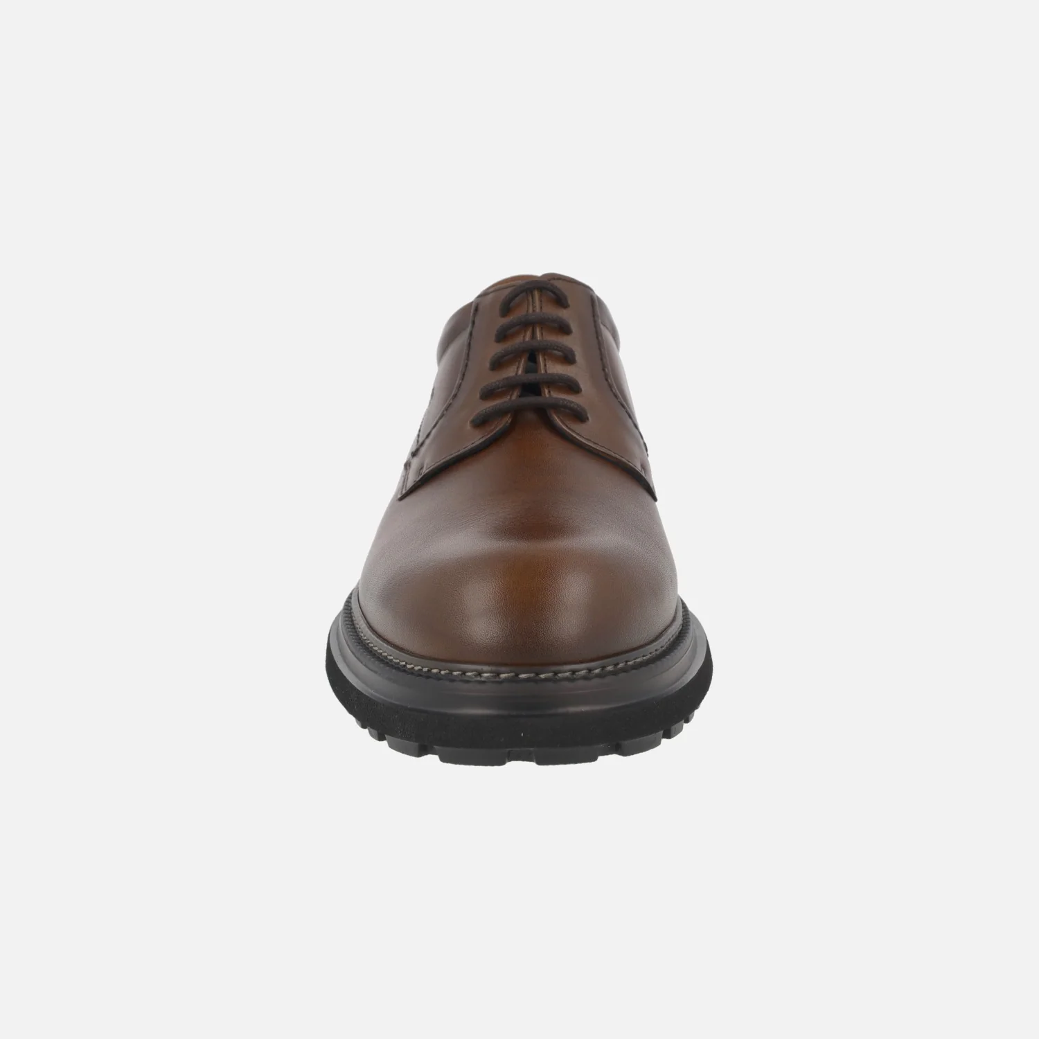 Zapatos marrones de piel Lincon con suela Extra light - Image 5