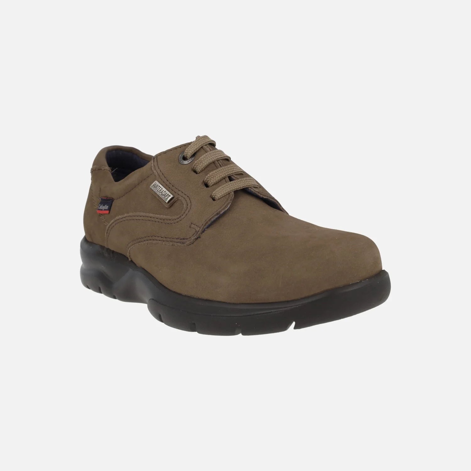 Zapatos marrones de piel nobuck con membrana impermeable - Image 2
