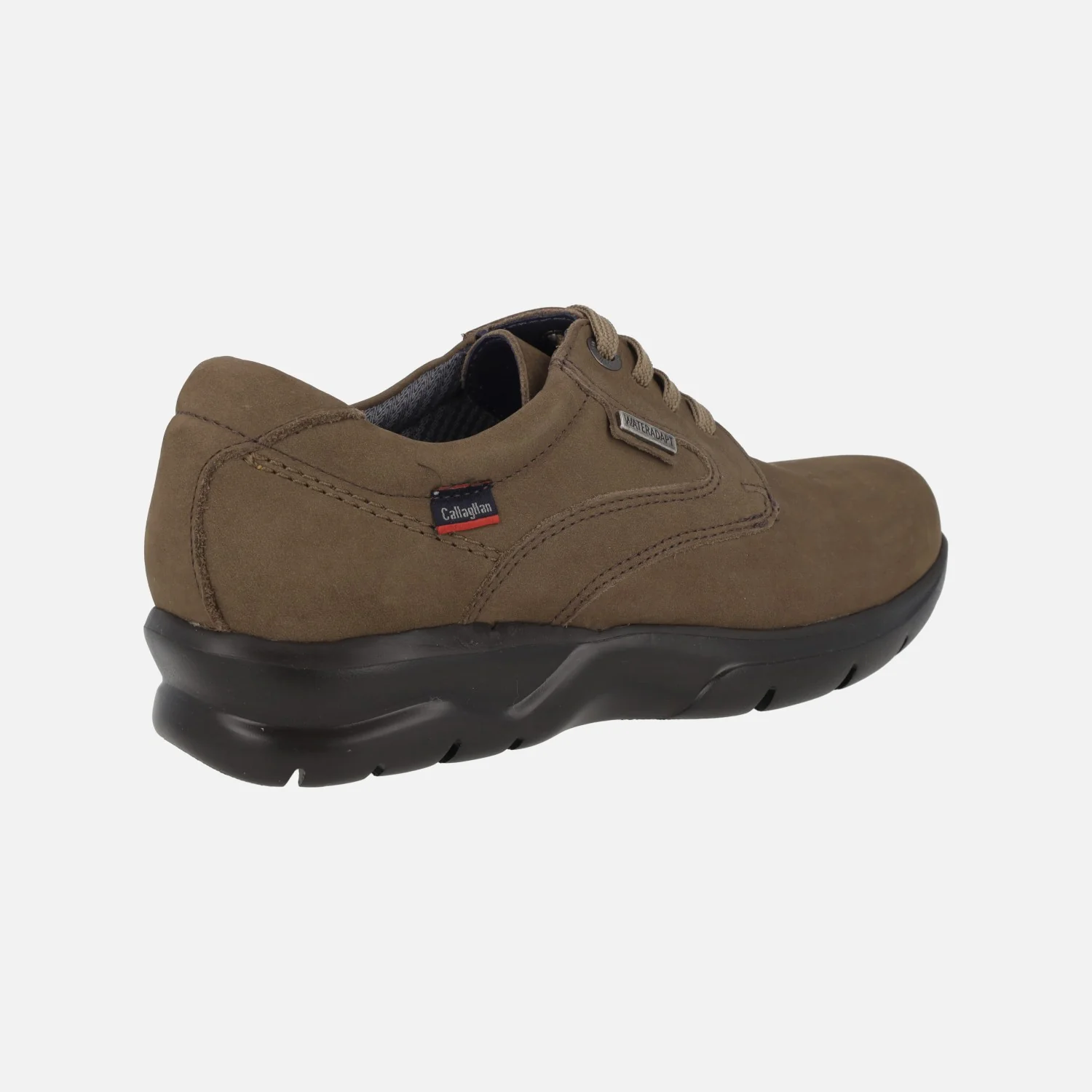 Zapatos marrones de piel nobuck con membrana impermeable - Image 3