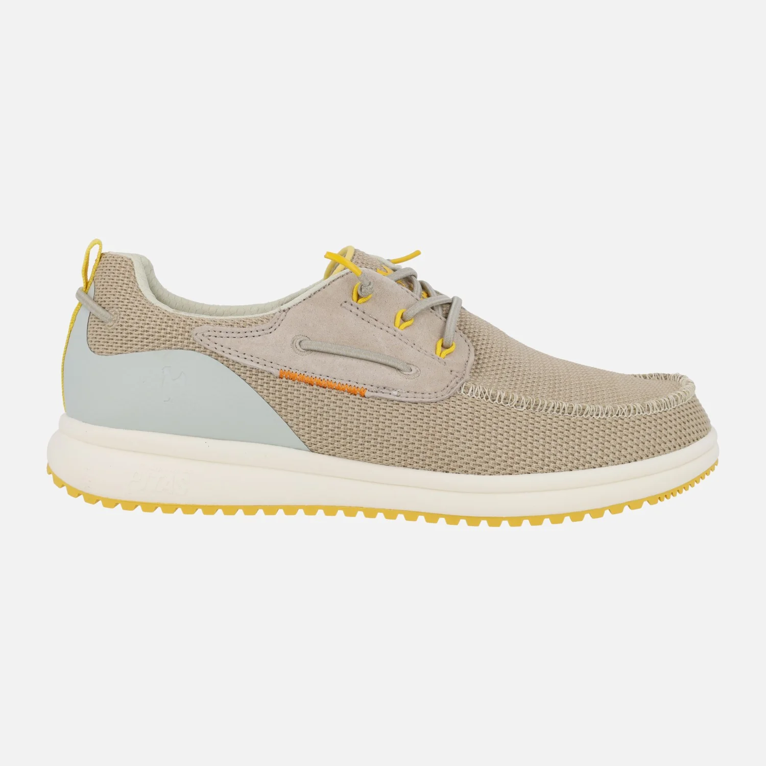 Zapatos náuticos para hombre Bay con cordones elásticos