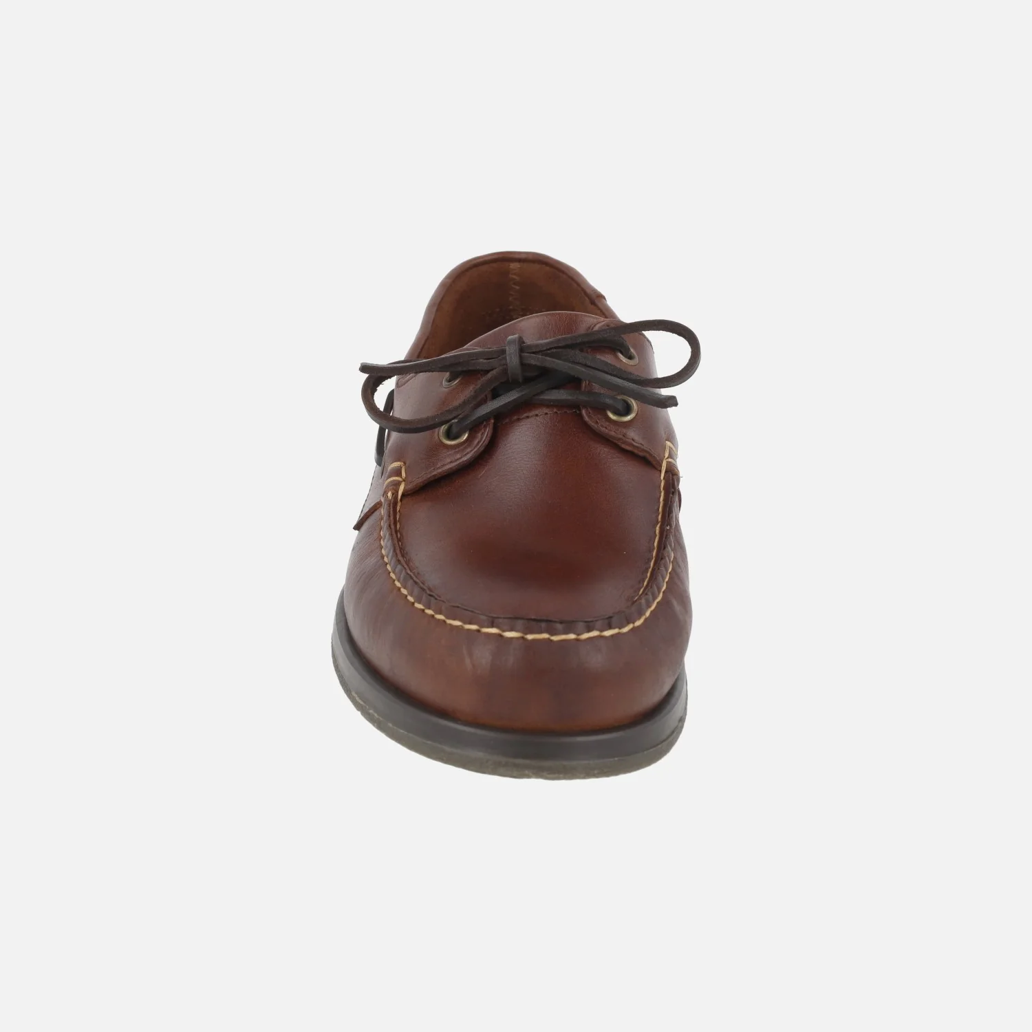 Zapatos náuticos para hombre en piel marrón - Image 5