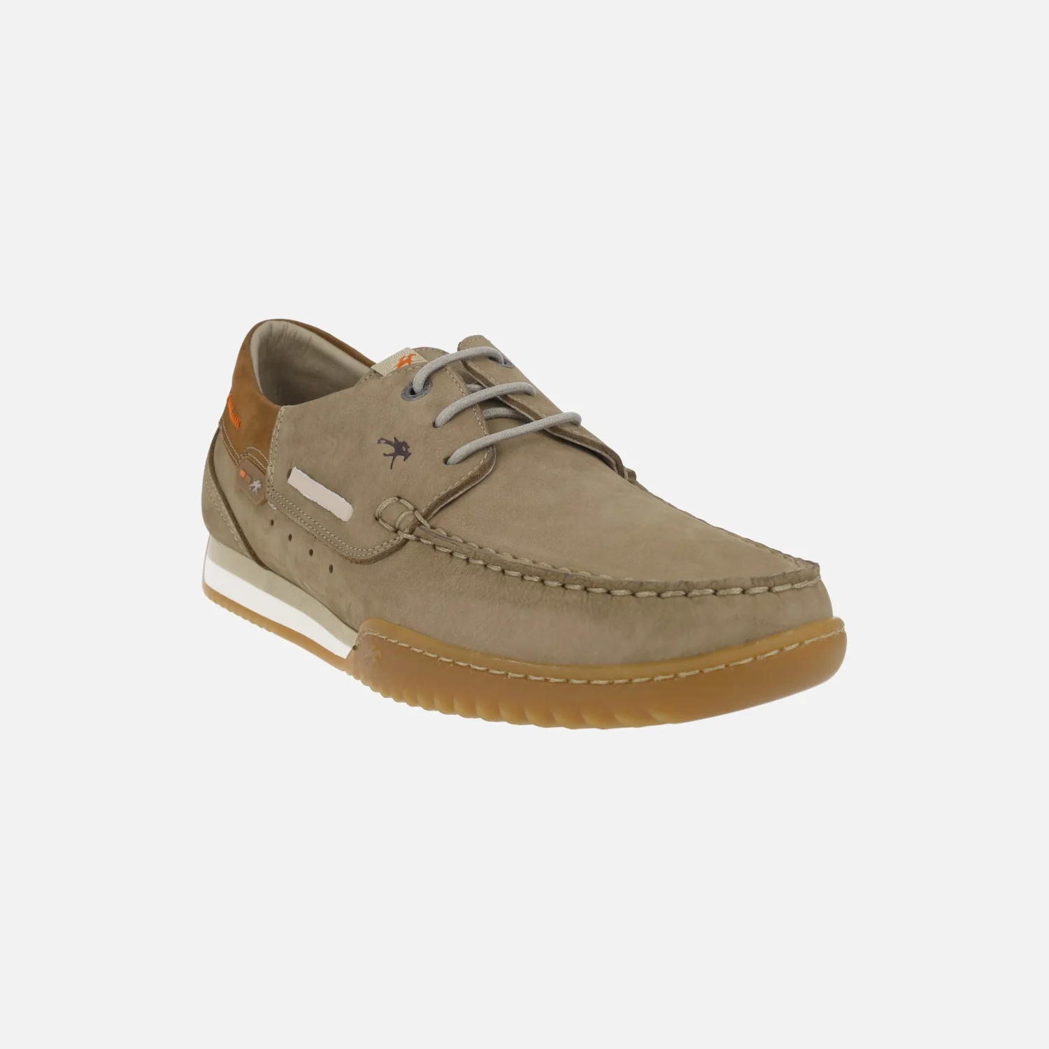 Zapatos náuticos para hombre en piel nobuck Bruno - Image 2