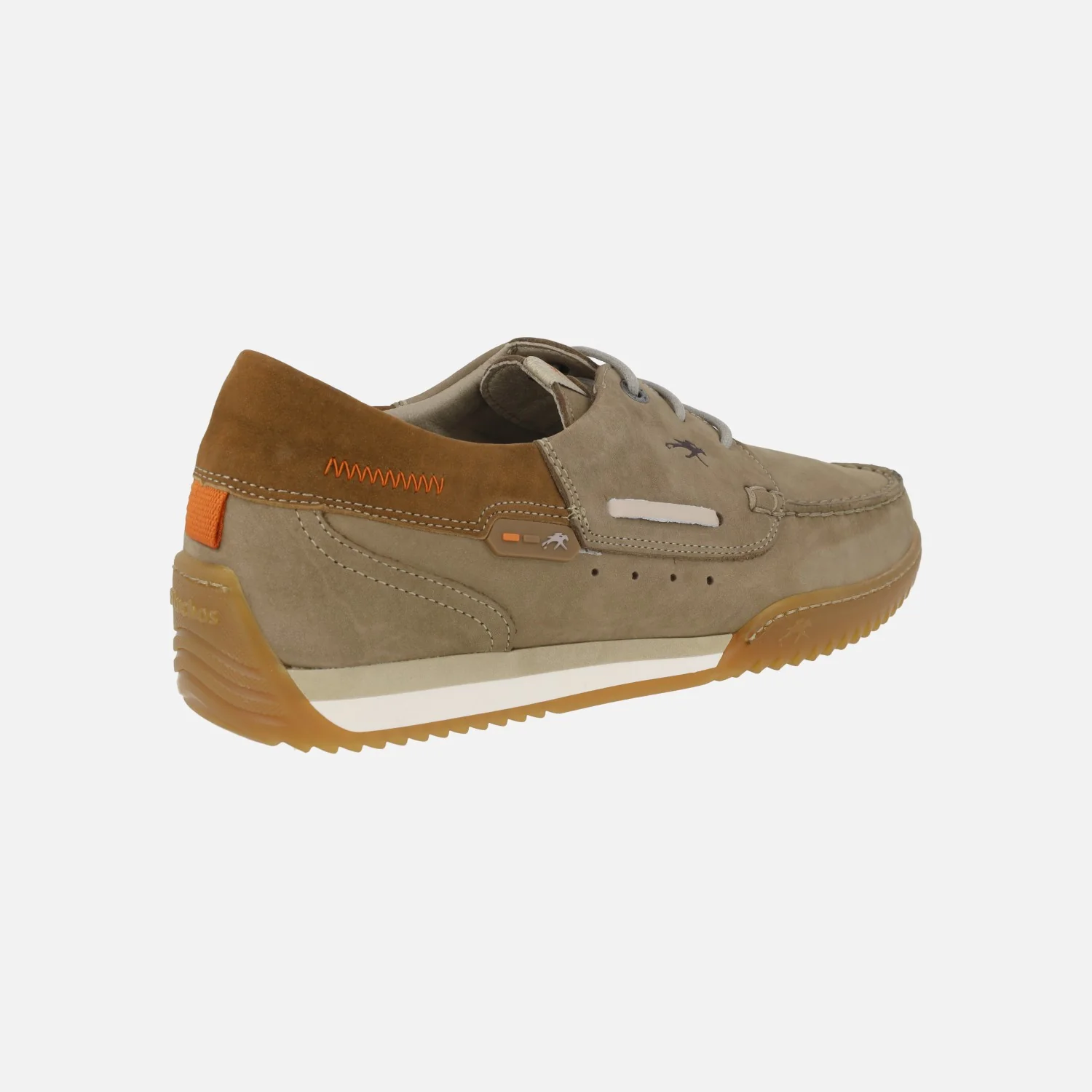 Zapatos náuticos para hombre en piel nobuck Bruno - Image 4