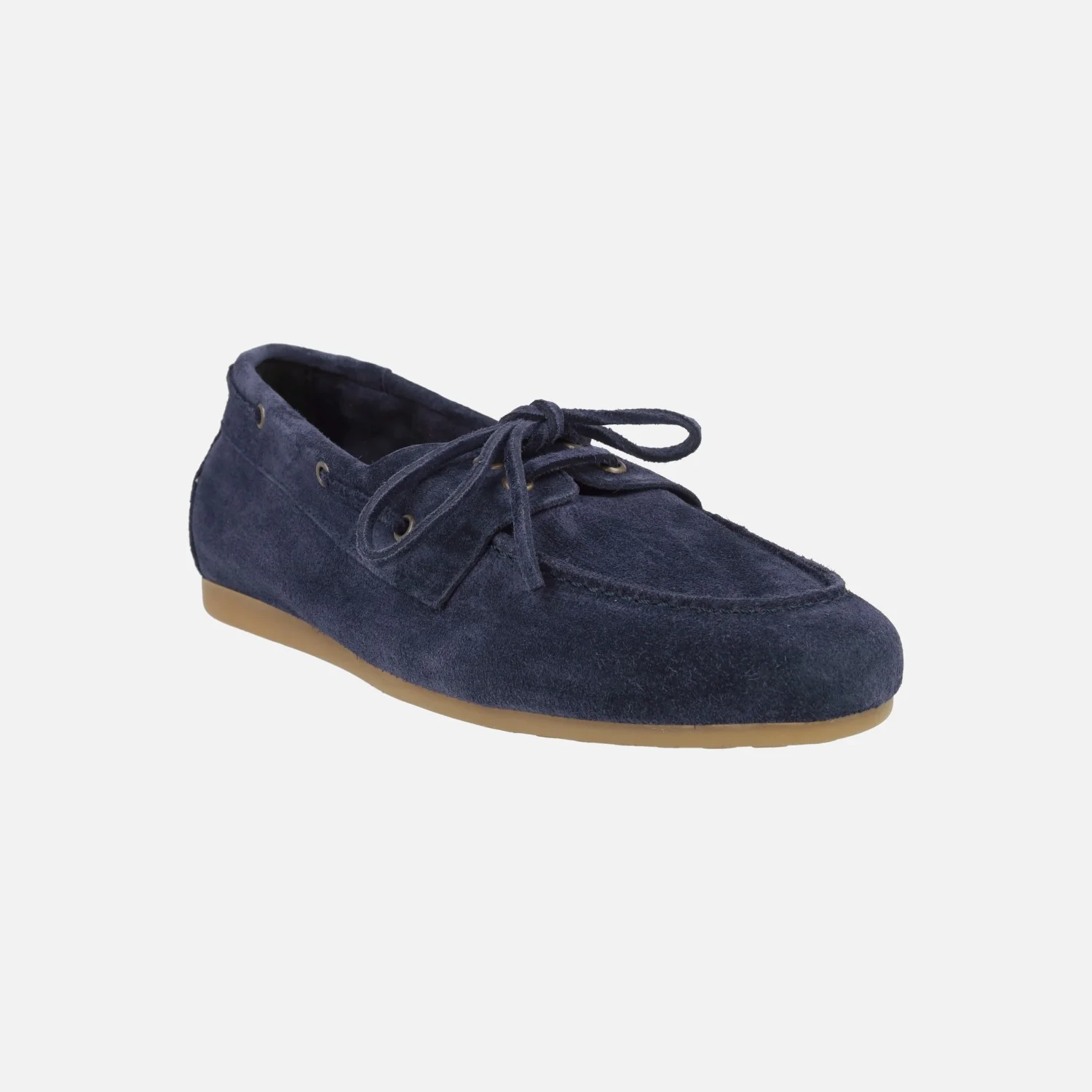 Zapatos náuticos para mujer en piel serraje Abby - Image 9