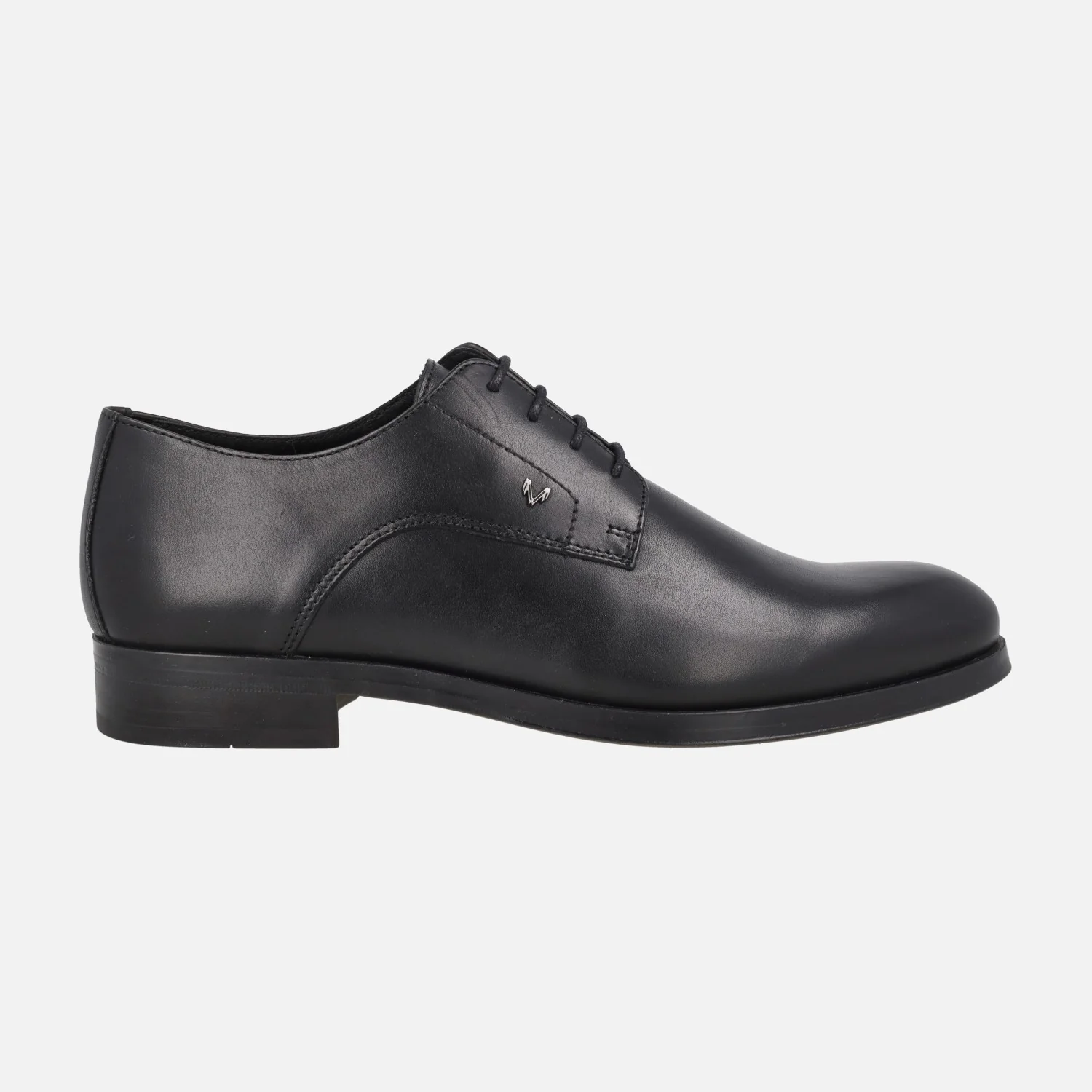 Zapatos negros de piel con cordones para hombre Empire