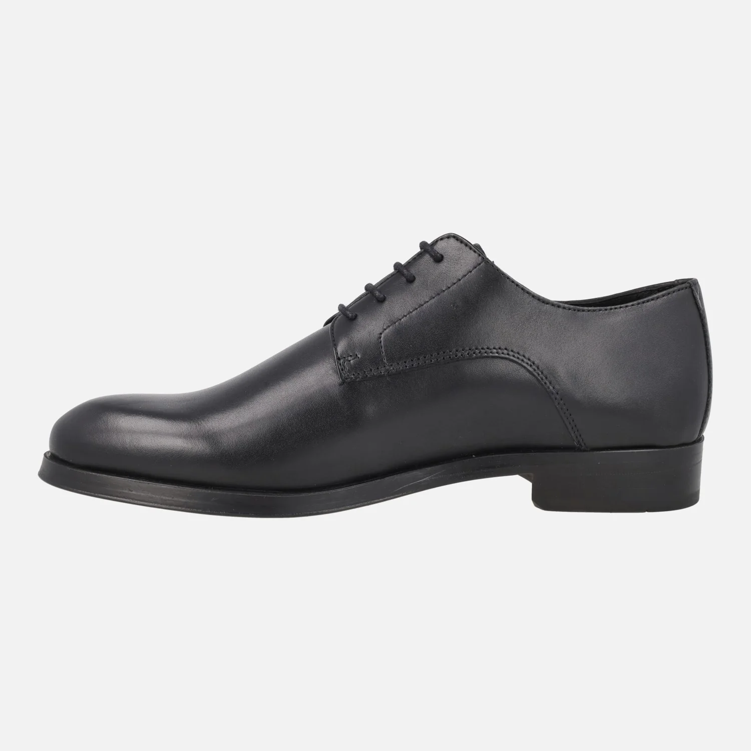 Zapatos negros de piel con cordones para hombre Empire - Image 3