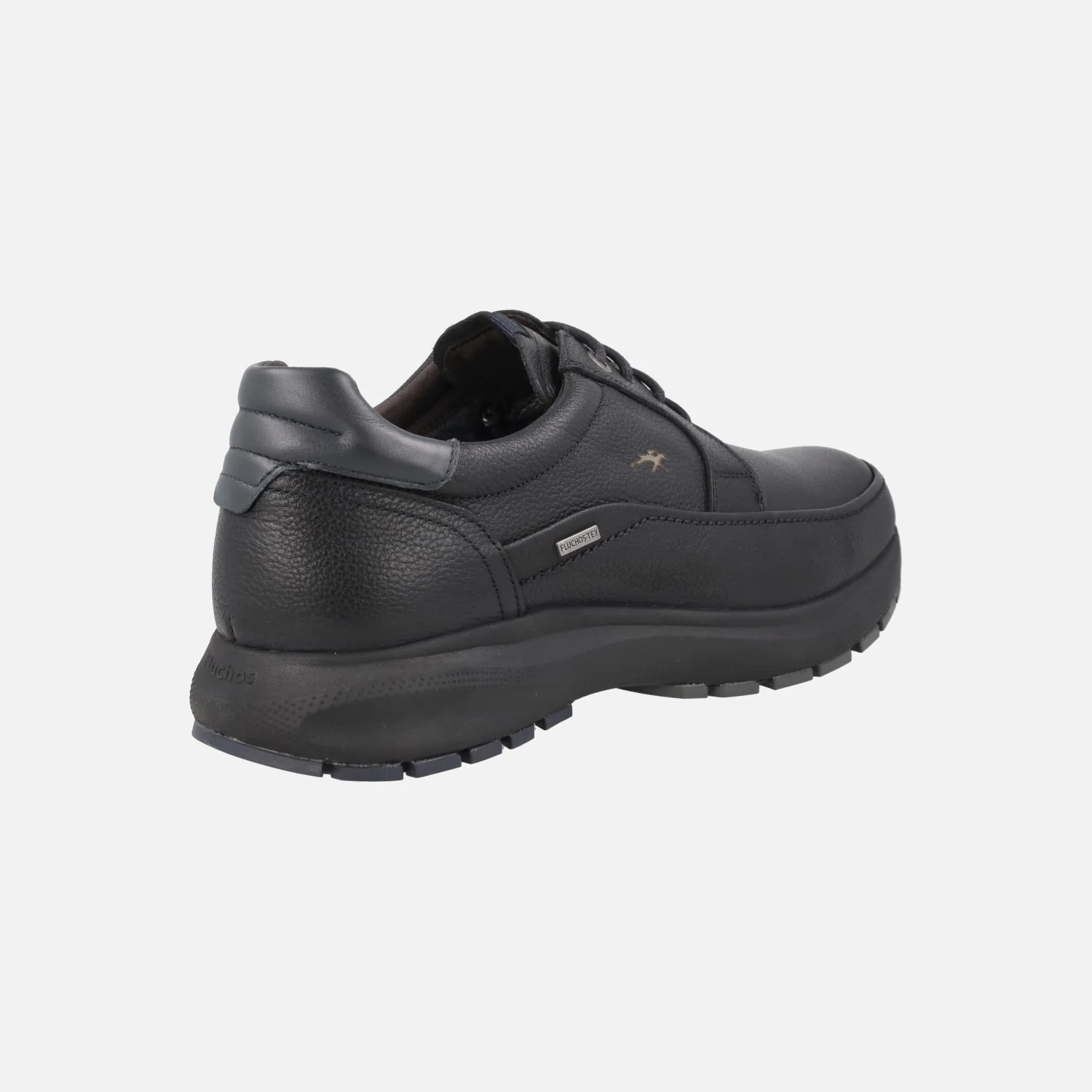 Zapatos negros de piel Triton con cordones y membrana Fluchos tex - Image 3