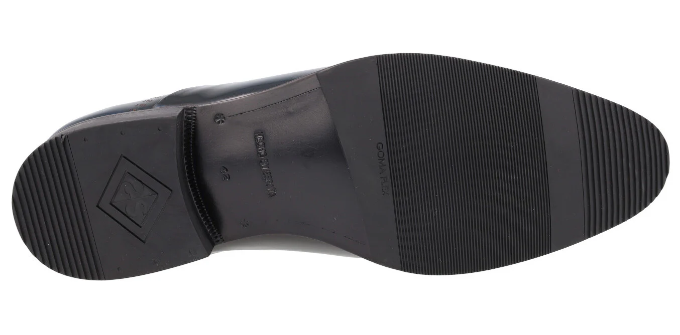 Zapatos oxford para hombre en piel antick con dibujos grabados - Image 5