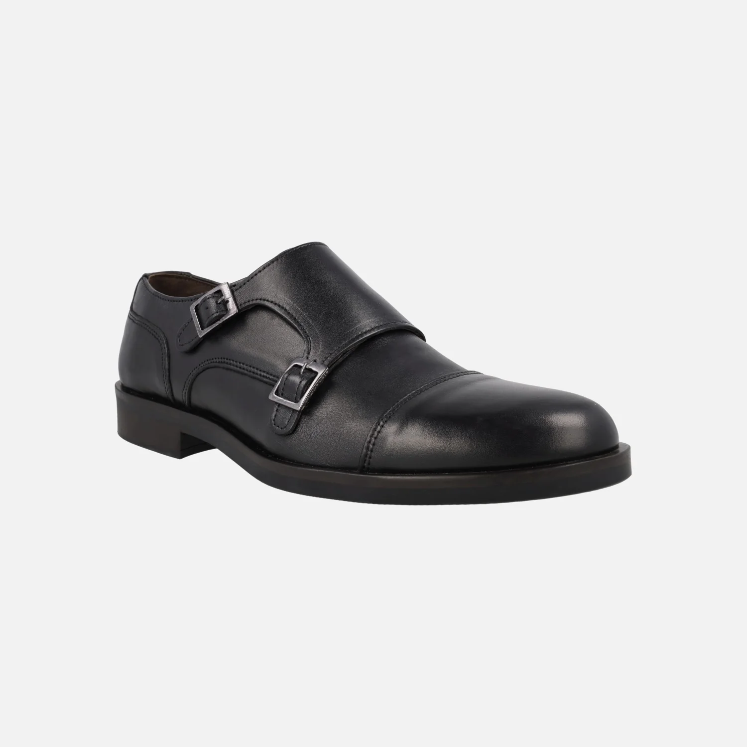 Zapatos para hombre con hebillas y piso fino de goma - Image 2