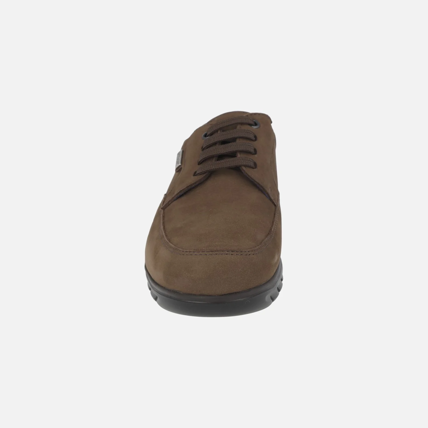 Zapatos para hombre en nobuck marrón con cordones y membrana Wateradapt - Image 5