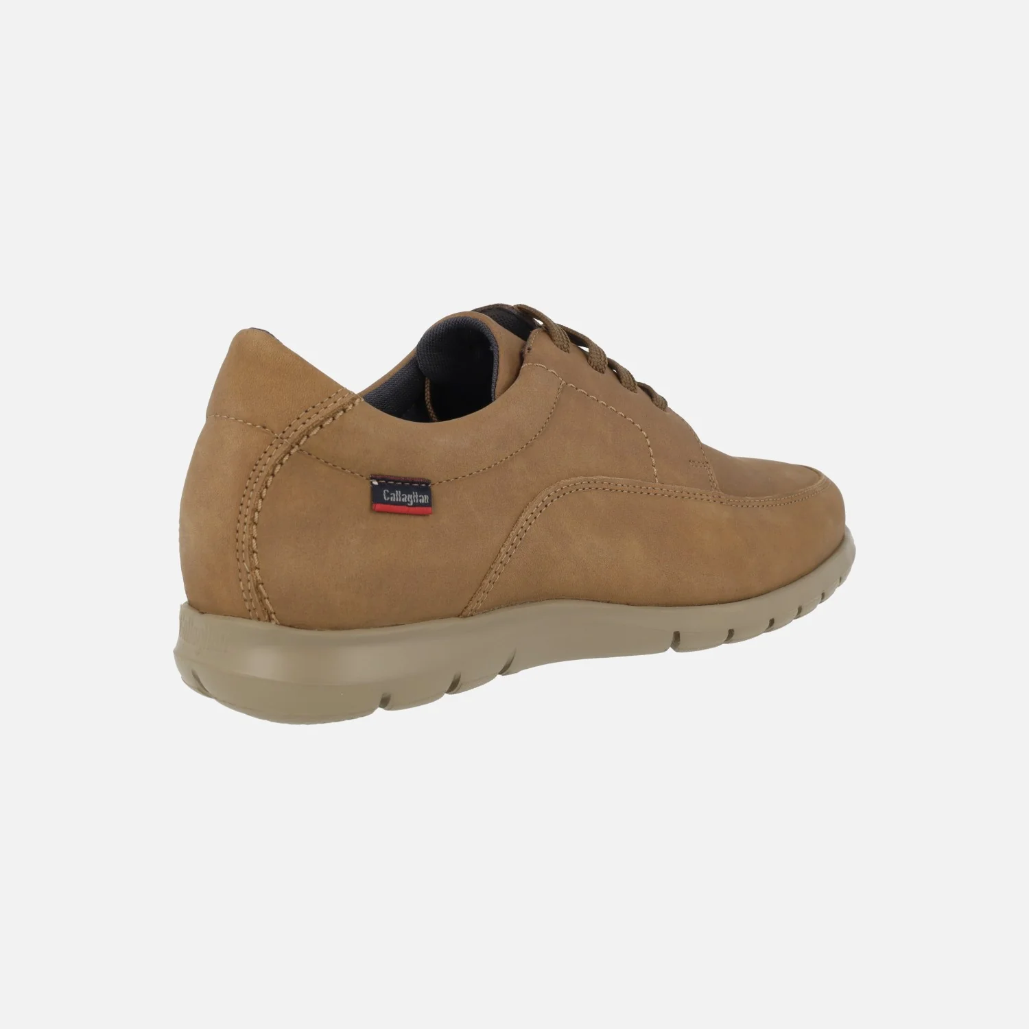 Zapatos para hombre en piel nobuck con cierre de cordones - Image 10