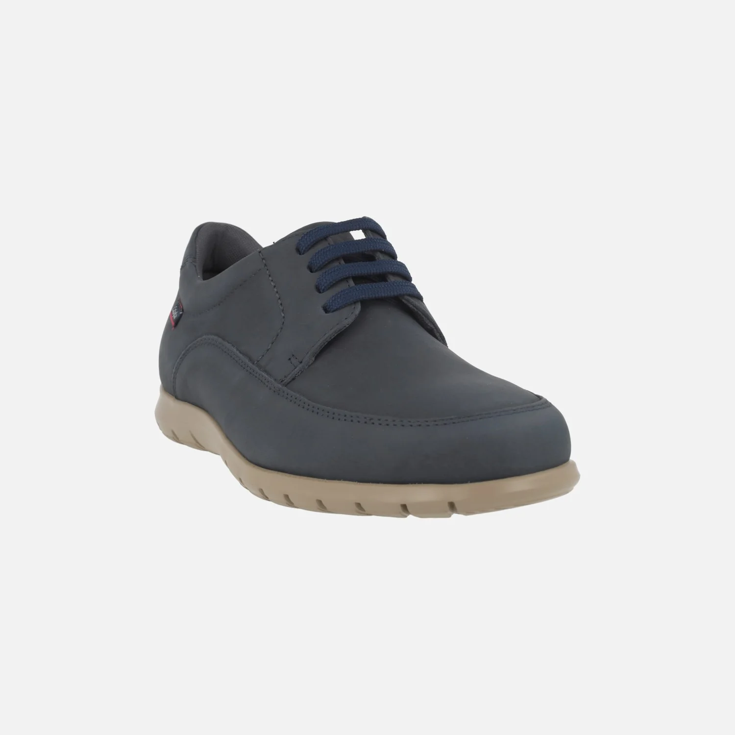 Zapatos para hombre en piel nobuck con cierre de cordones - Image 2