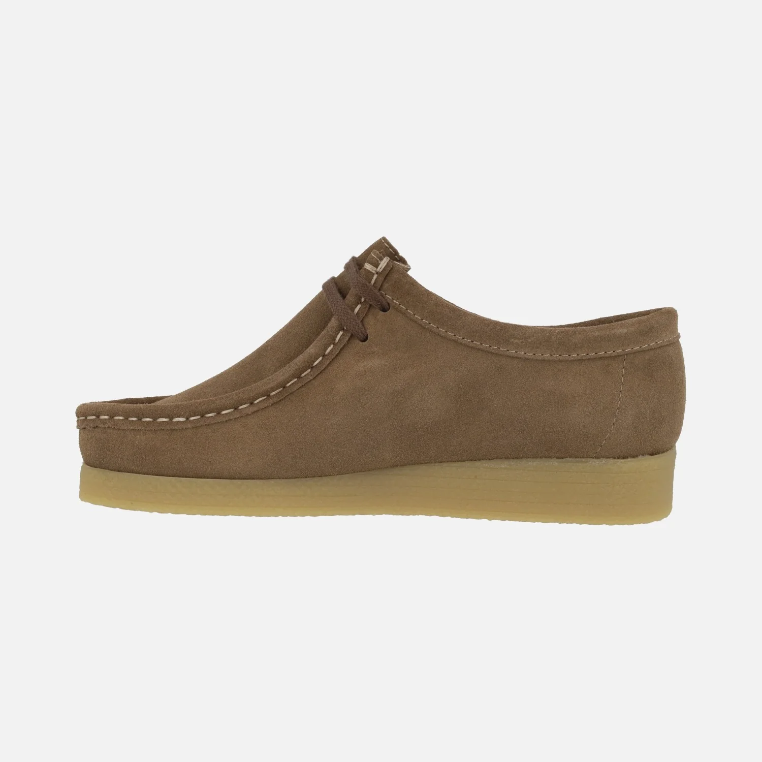 Zapatos para hombre en piel serraje con cordones estilo wallabee BEE - Image 3