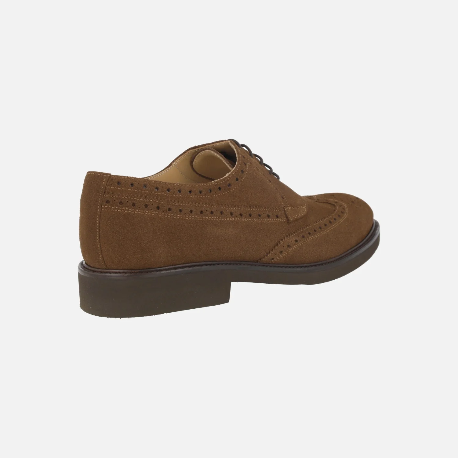 Zapatos para hombre Robert pala vega en serraje marrón - Image 3