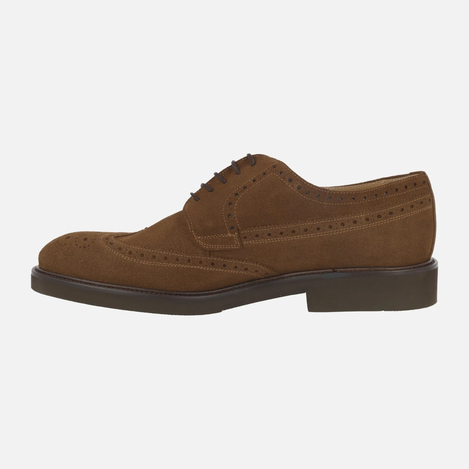 Zapatos para hombre Robert pala vega en serraje marrón - Image 4