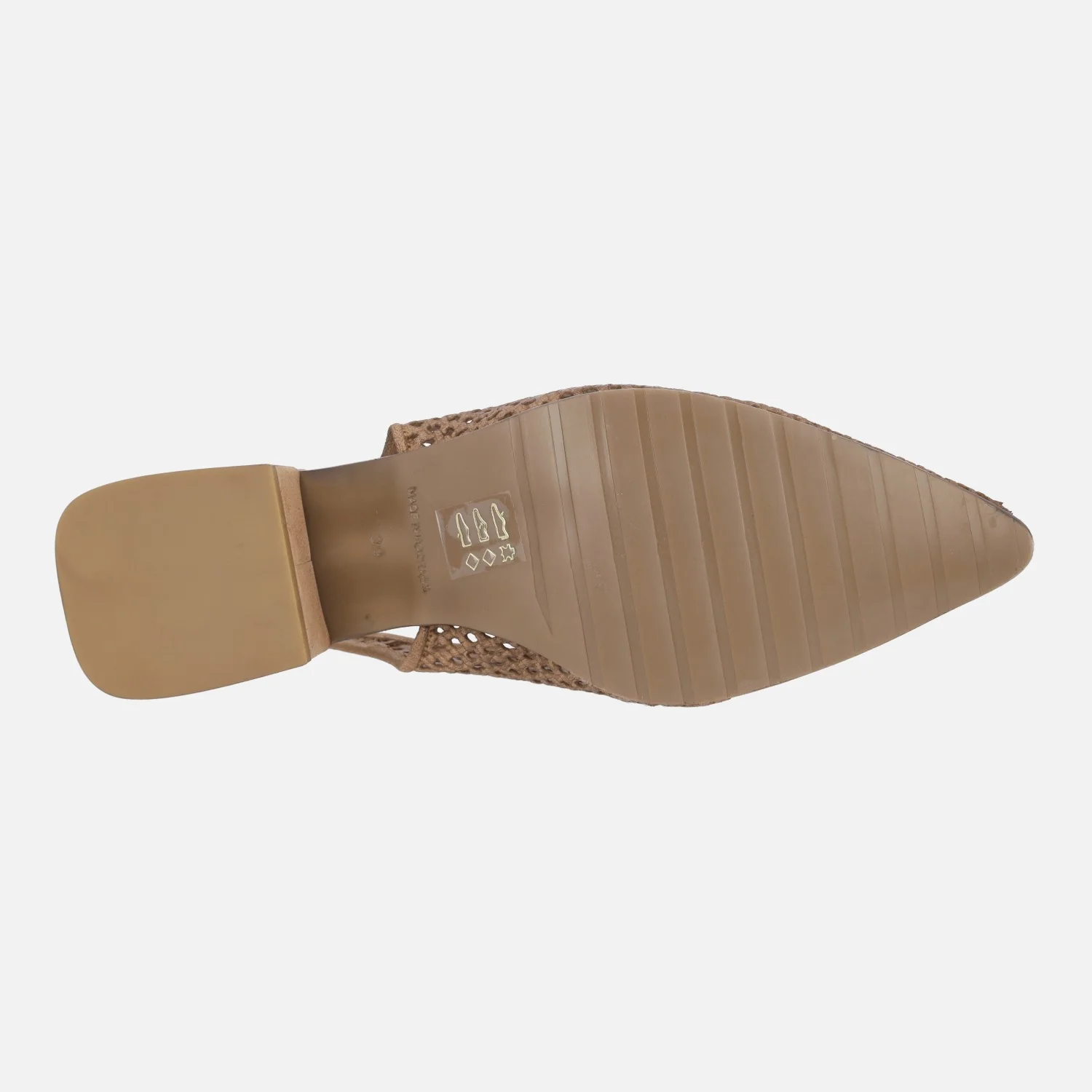 Zapatos trenzados de piel destalonados con copete - Image 6