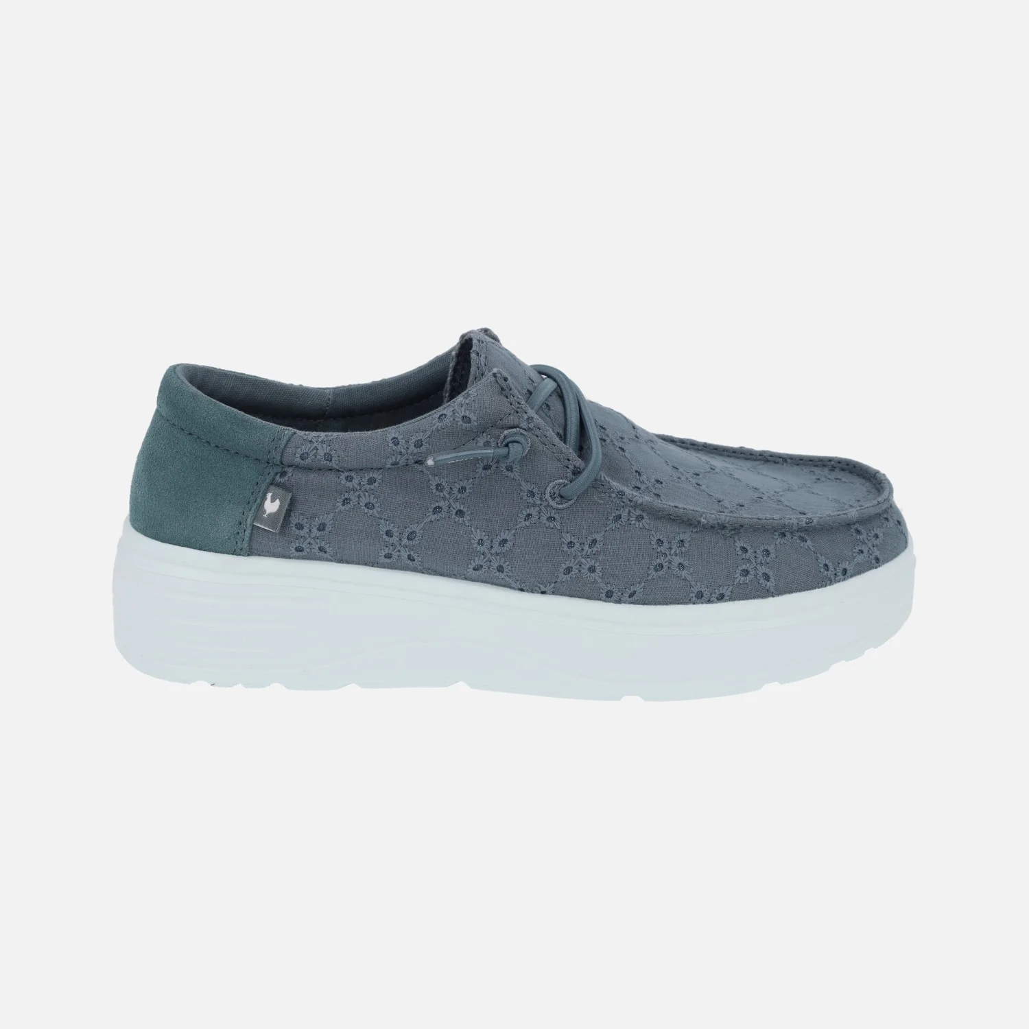 Zapatos Wallabi en tejido algodón bordado LOTTO - Image 7