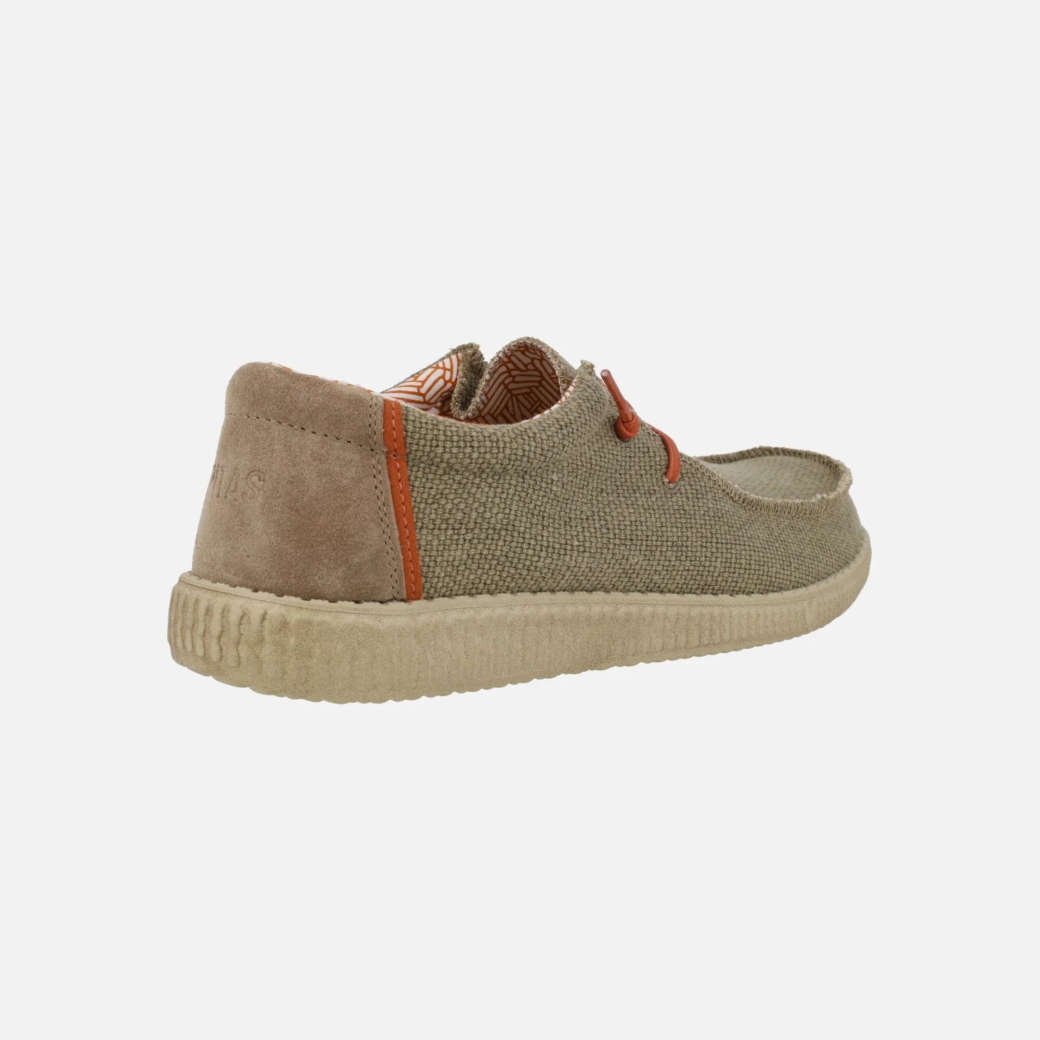 Zapatos wallabi para hombre en tejido lona y serraje WP150 Steve - Image 10