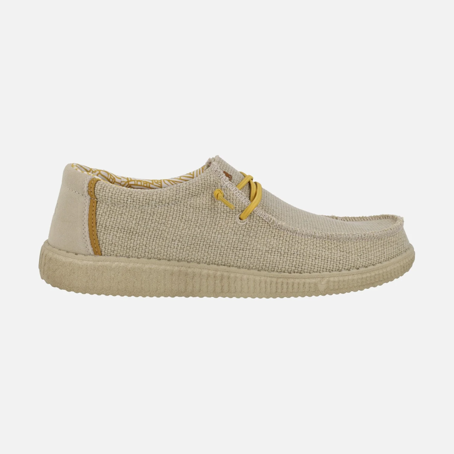 Zapatos wallabi para hombre en tejido lona y serraje WP150 Steve - Image 13