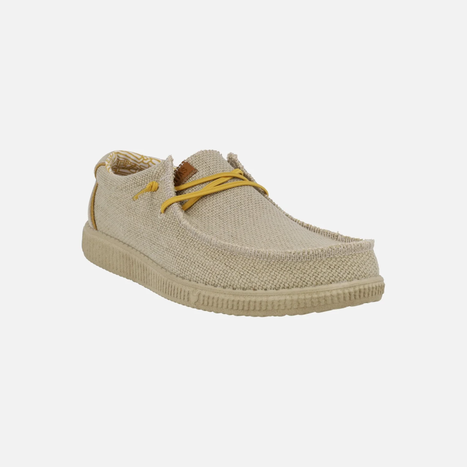 Zapatos wallabi para hombre en tejido lona y serraje WP150 Steve - Image 14
