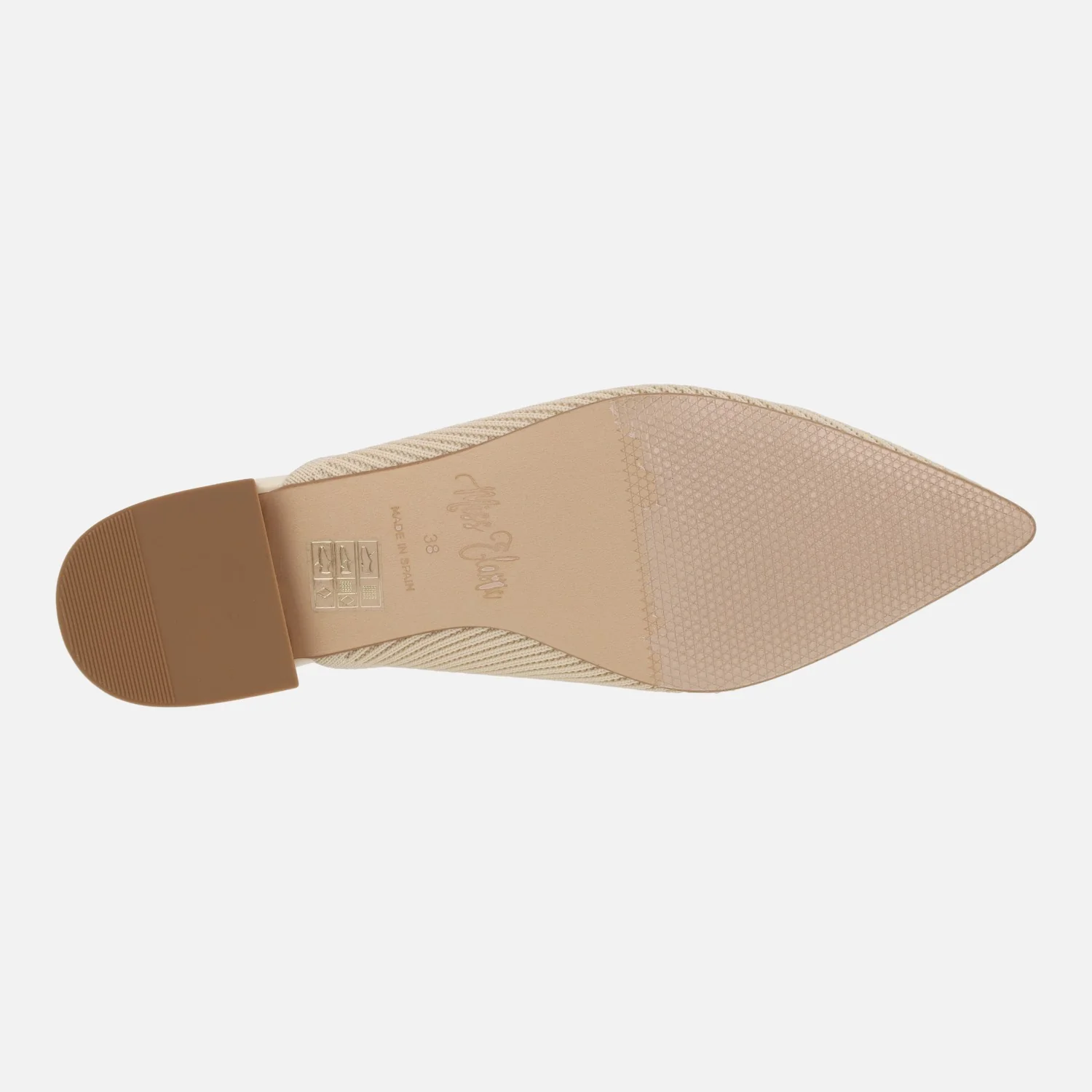 Zuecos bajos para mujer en tejido licra - Image 10