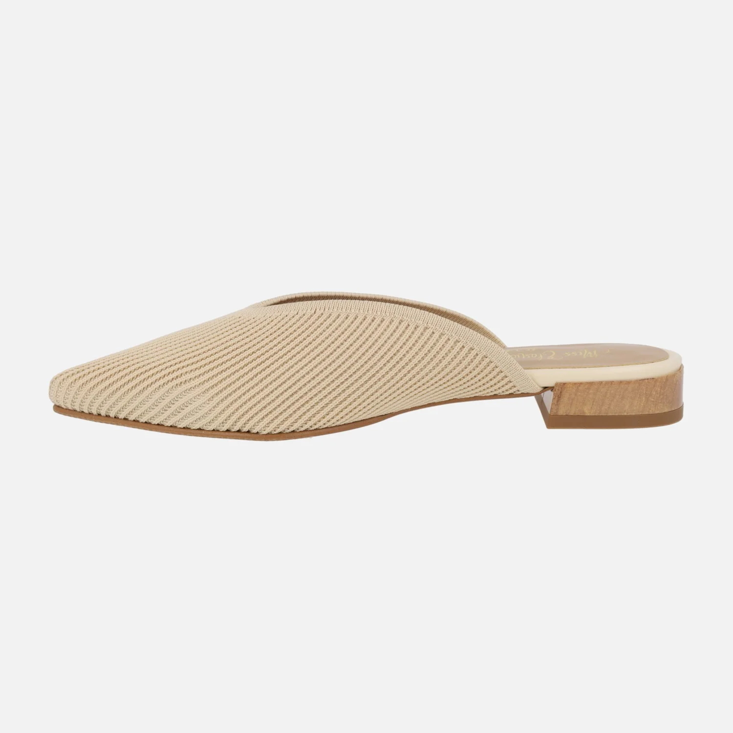 Zuecos bajos para mujer en tejido licra - Image 8
