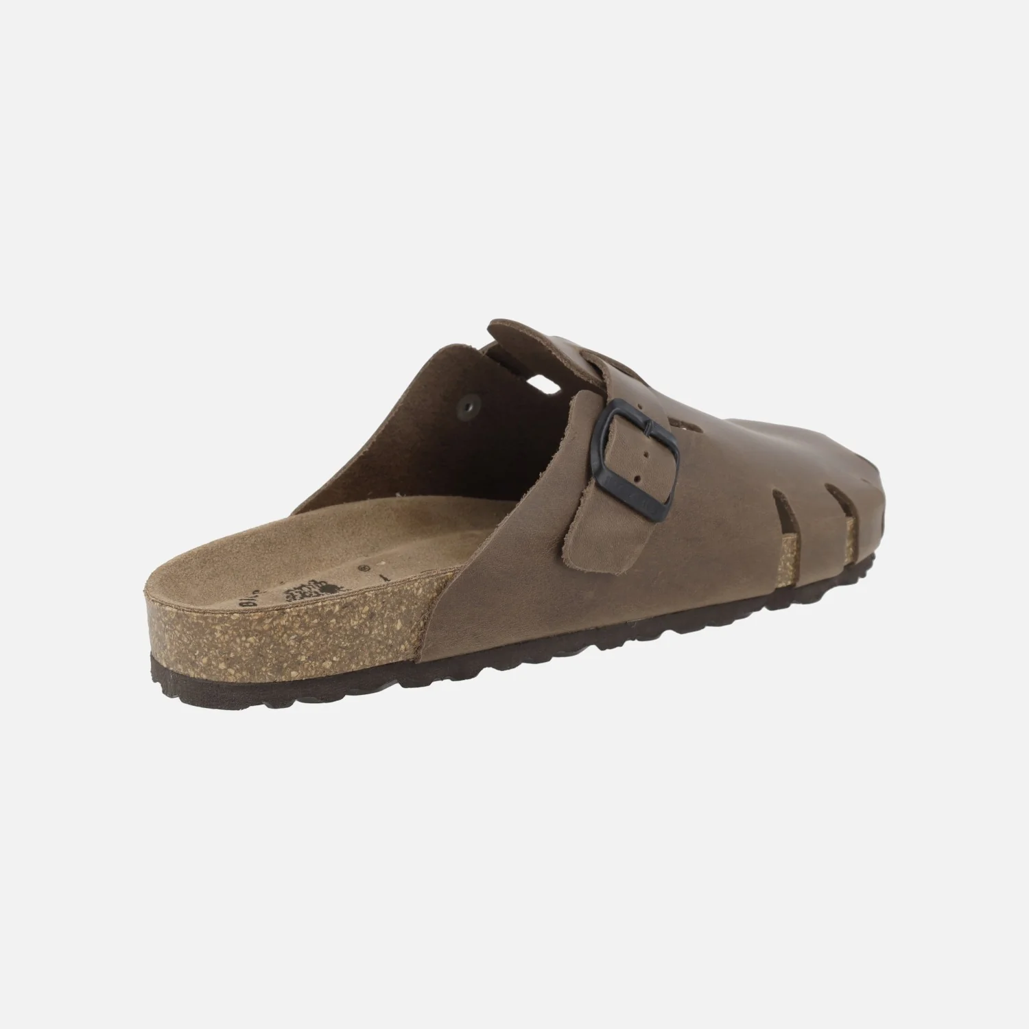 Zuecos de piel engrasada para hombre con hebilla ajustable - Image 5