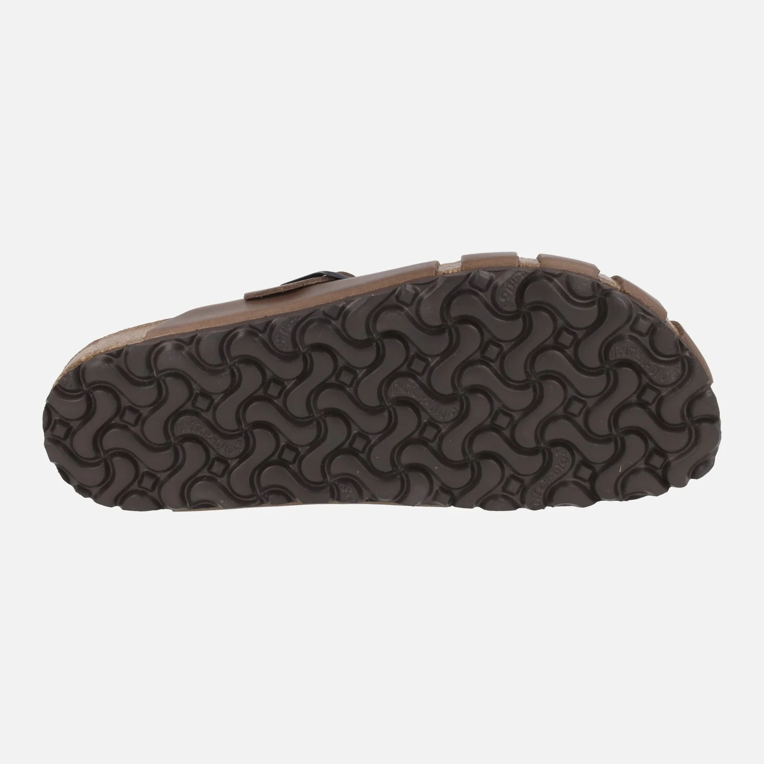 Zuecos de piel engrasada para mujer con hebilla ajustable - Image 6