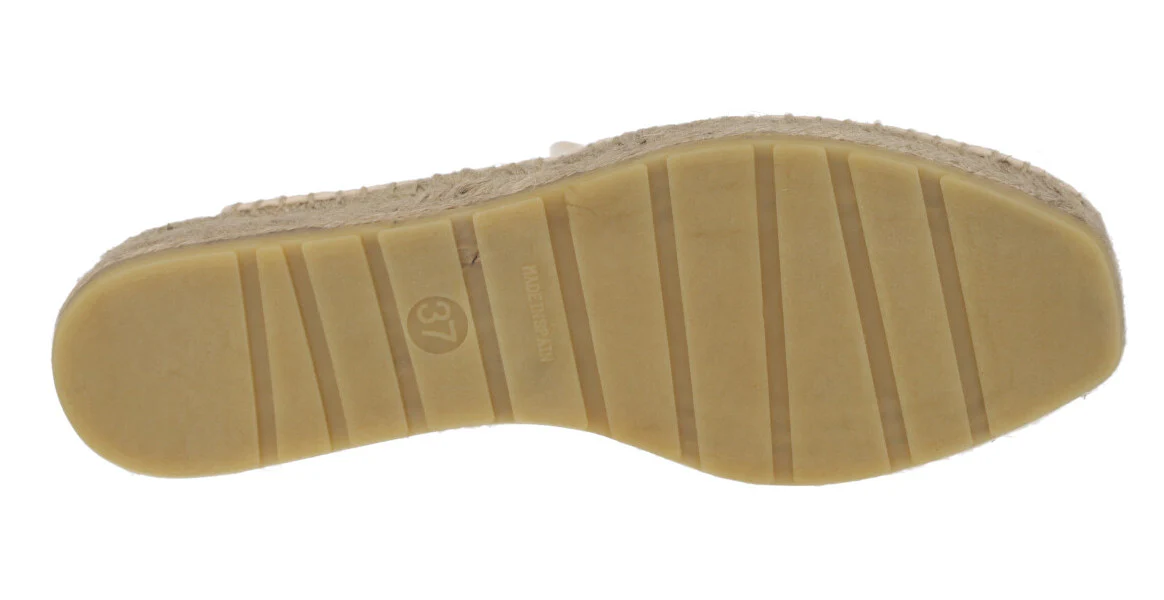 Zuecos de tejido con cadena y piso de esparto para mujer - Image 10