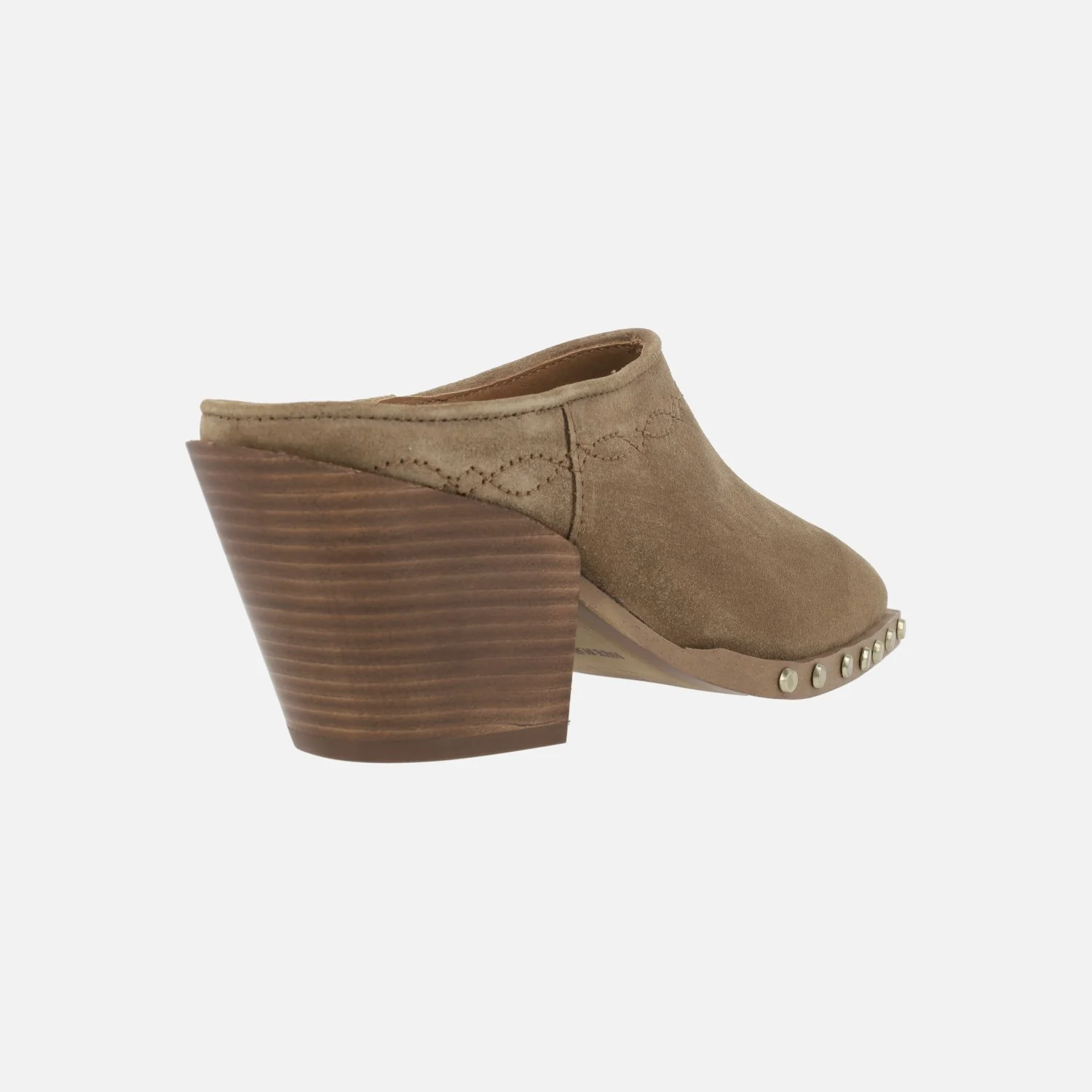 Zuecos estilo cowboy Alpe Vermont en serraje cuero con tachas - Image 4