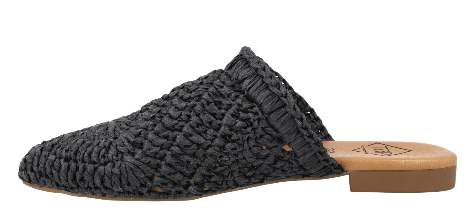 Zuecos planos estilo babuchas en tejido crochet - Image 13
